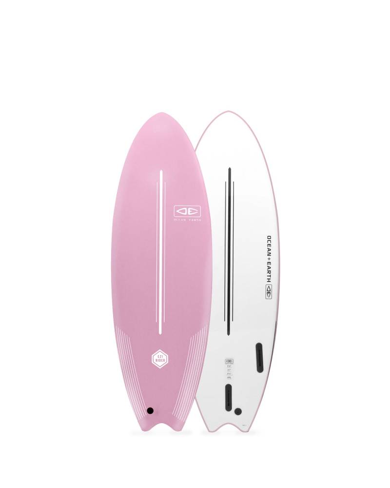 Ezi-Rider 5'6" - Pastel Pink