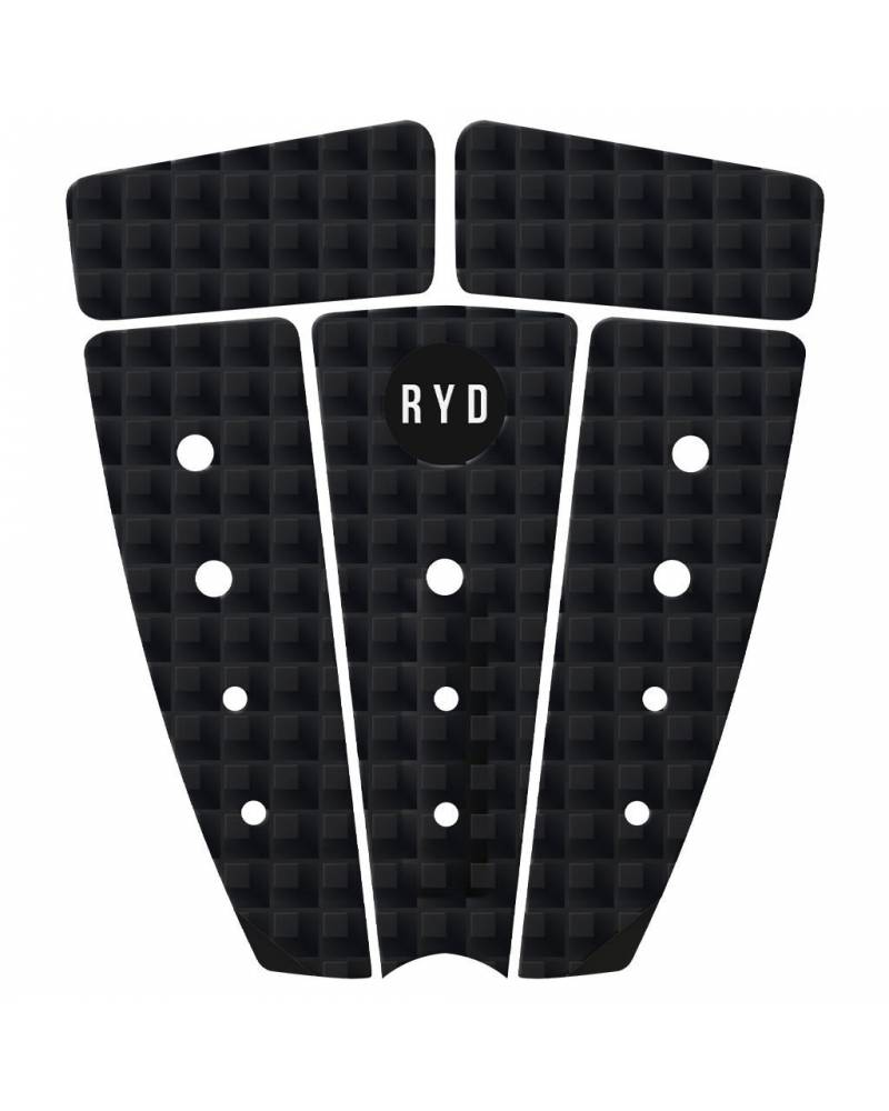 Roboto 5 Piece Traction Square Groove - Black
