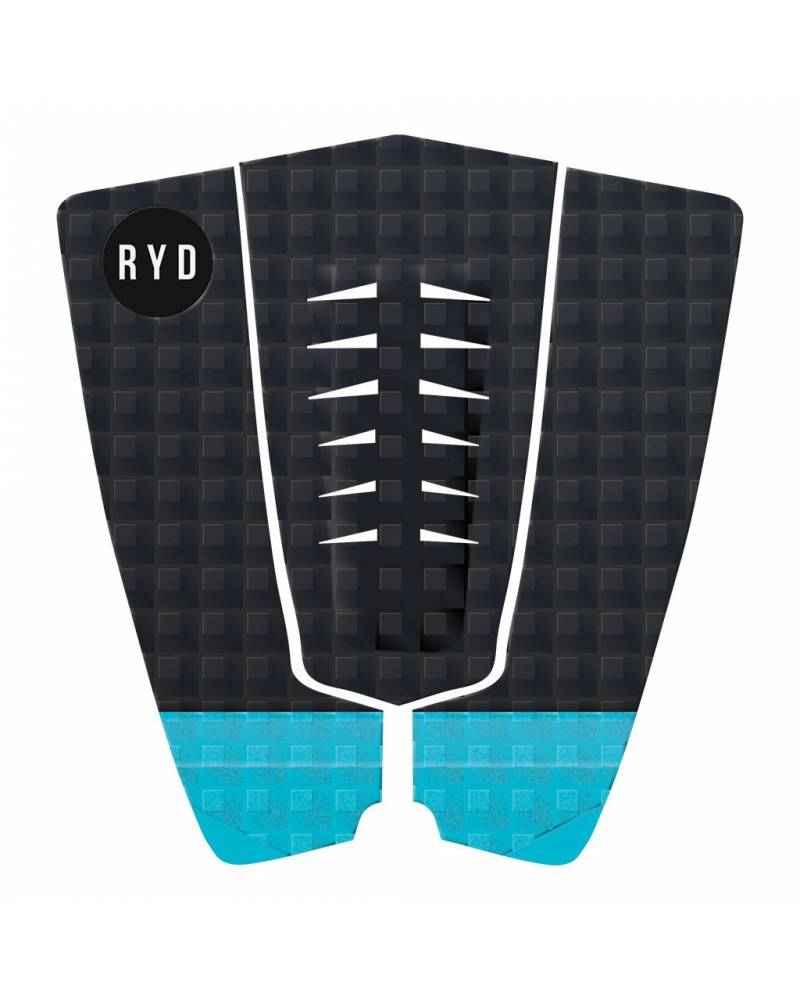 True 3 Piece Traction Square Groove - Black/Blue