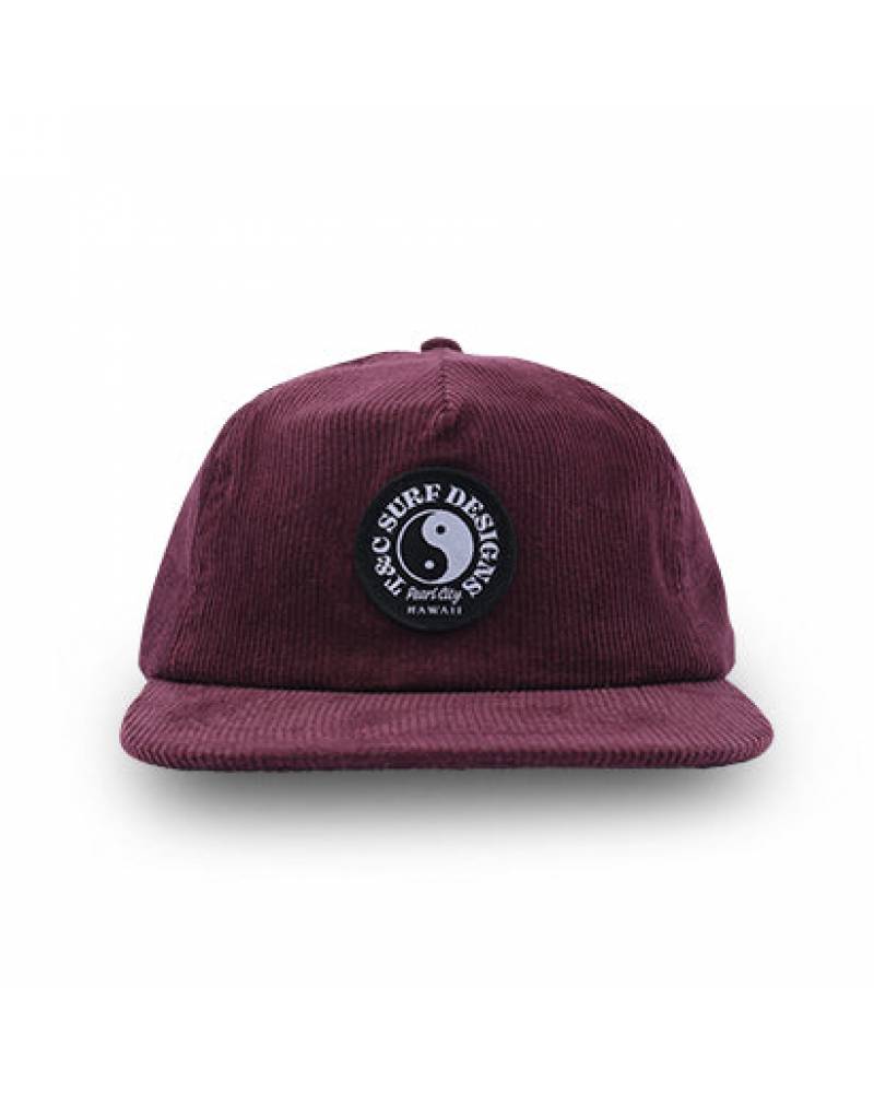 T&C Sunset Cord Cap - Burgundy