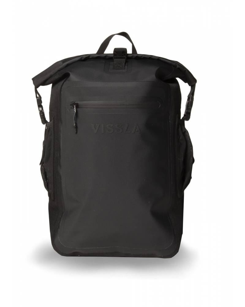 Vissla North Seas 18L Dry Backpack - Black front