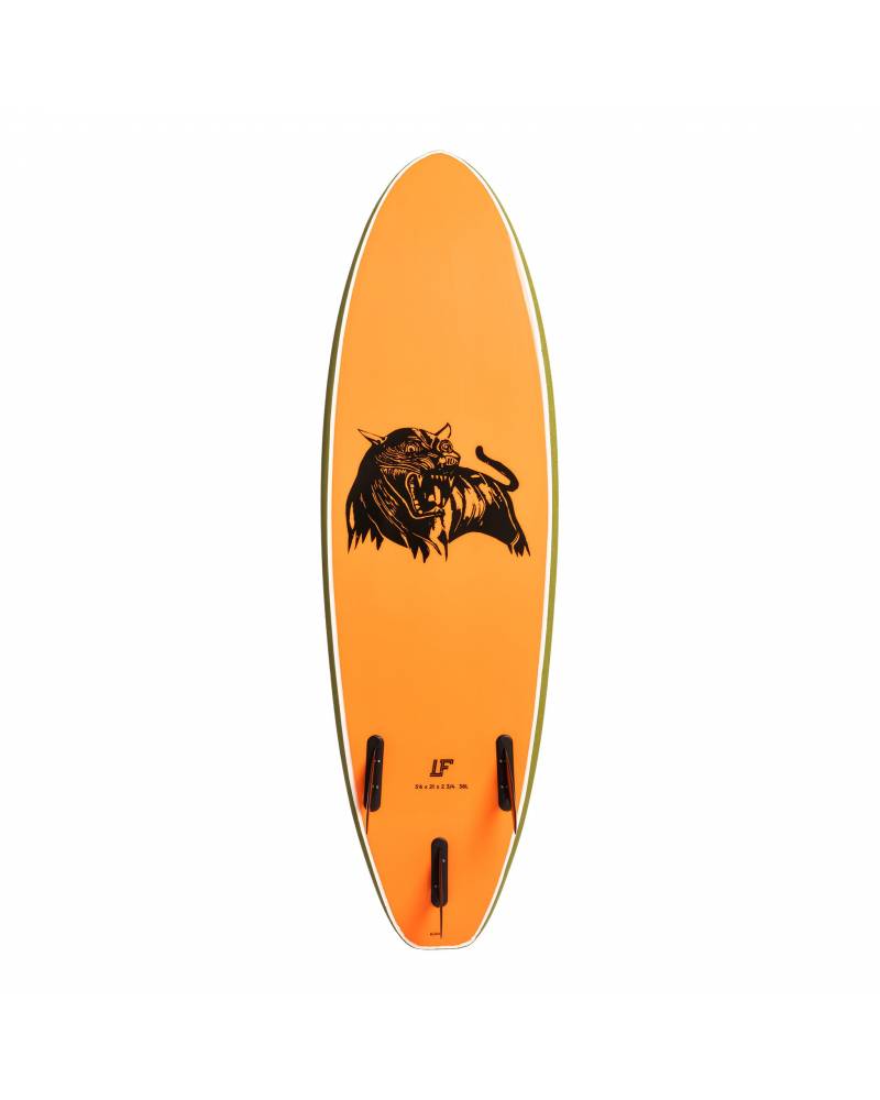 Quiksilver LF Leo Fioravanti Softboard 5'6 - Green bottom