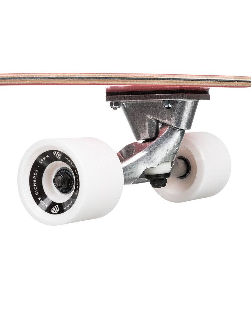 Quiksilver Mark Richard Edition Super Surf Skate - Pink Chess front close up