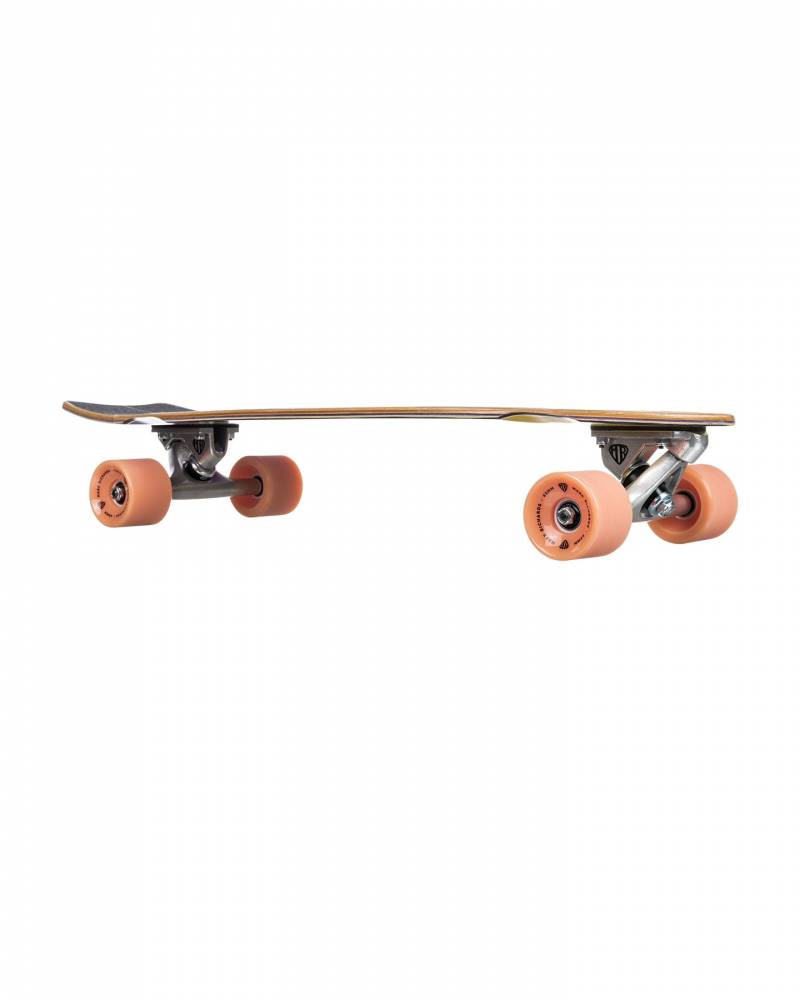 Quiksilver Mark Richards MR Edition Retro Cruiser Skateboard - Purple Yellow side
