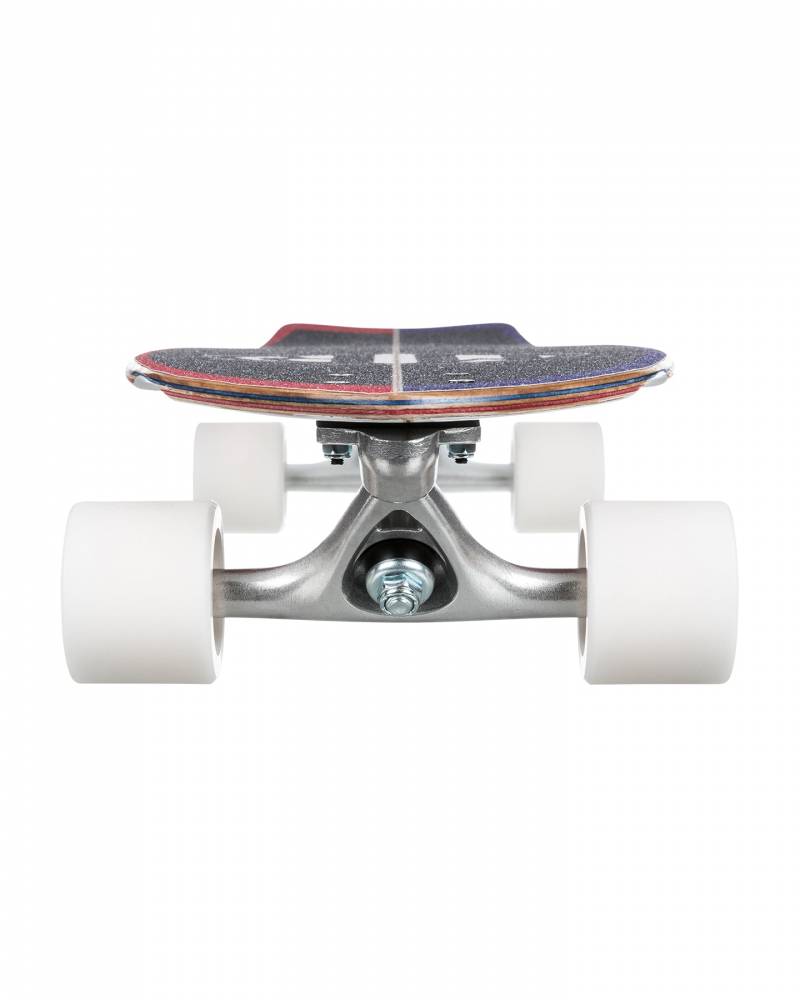 Quiksilver Mark Richards MR Edition Retro Cruiser Skateboard - White front