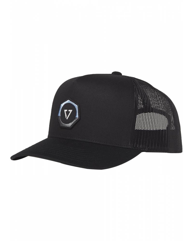 Vissla The Trip Eco Trucker Hat - Black front
