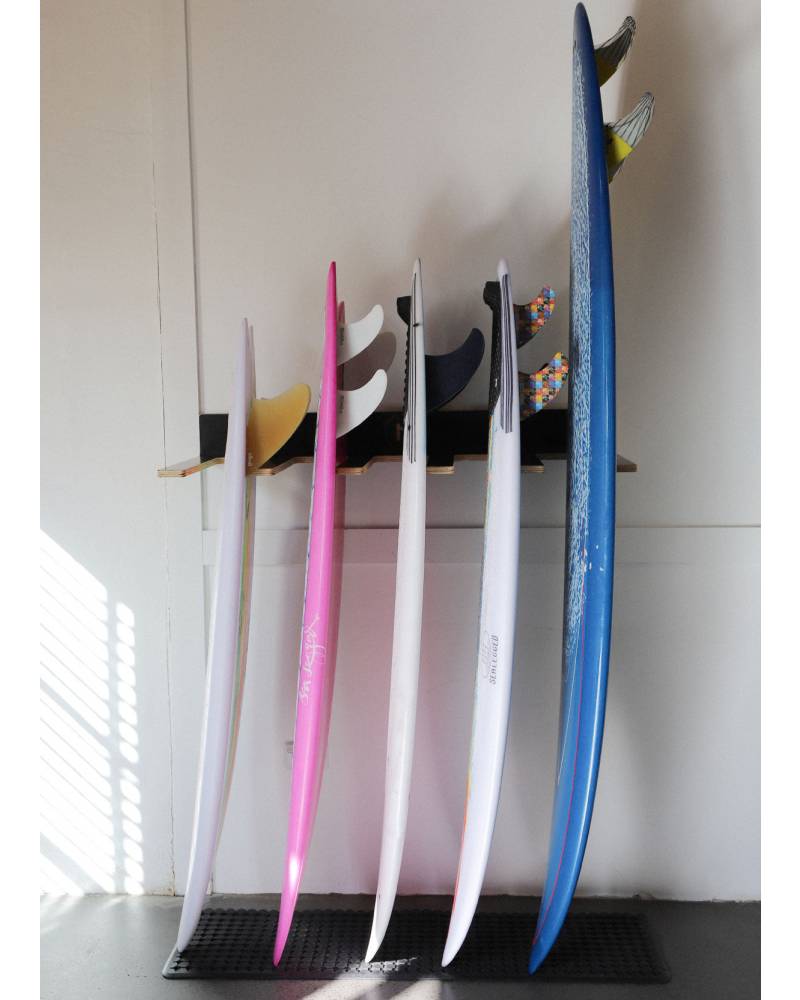 Formatt Q10 Wall Mounted Surfboard Rack  Black