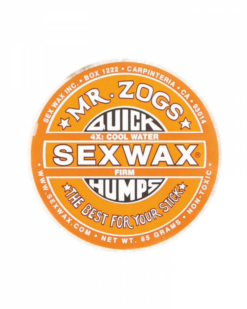 Mr Zogs Quick Humps Sex Wax orange mid cool temperature