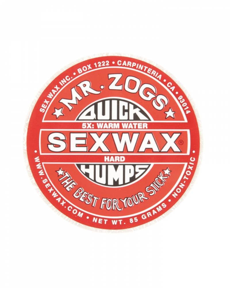 Quick Humps Warm Water Surf Wax by Mr Zogs Sex Wax - red