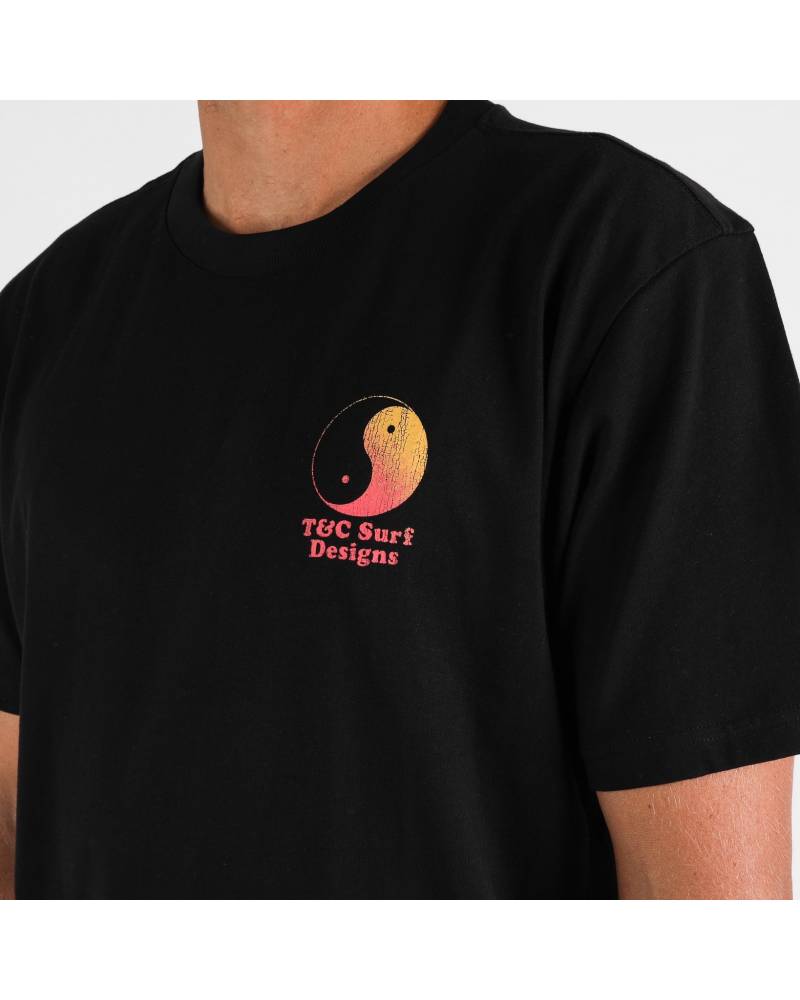 Retro Twin Tee - Black