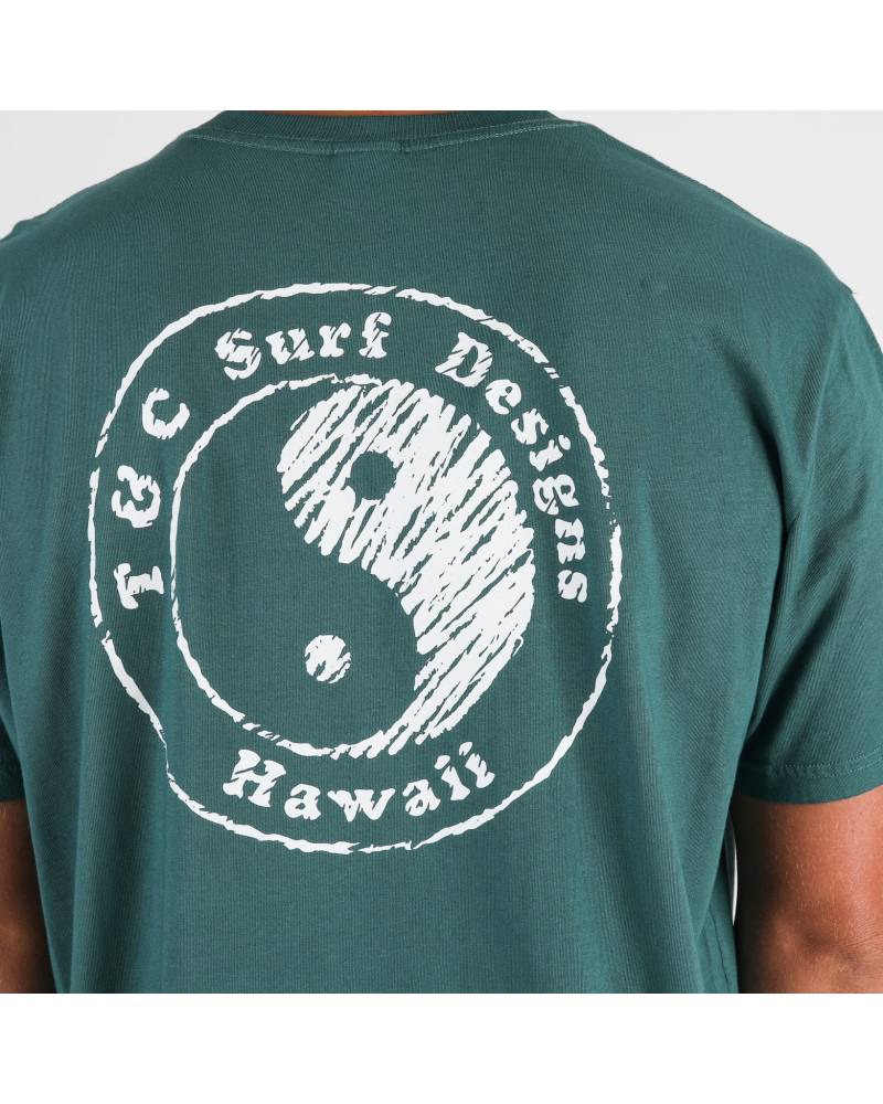 Monochrome Tee - Washed Emerald