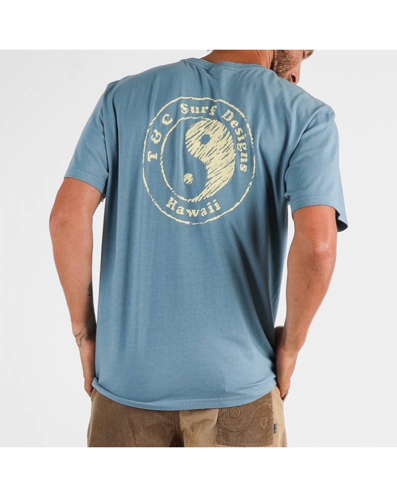 Monochrome Tee - Washed Ocean