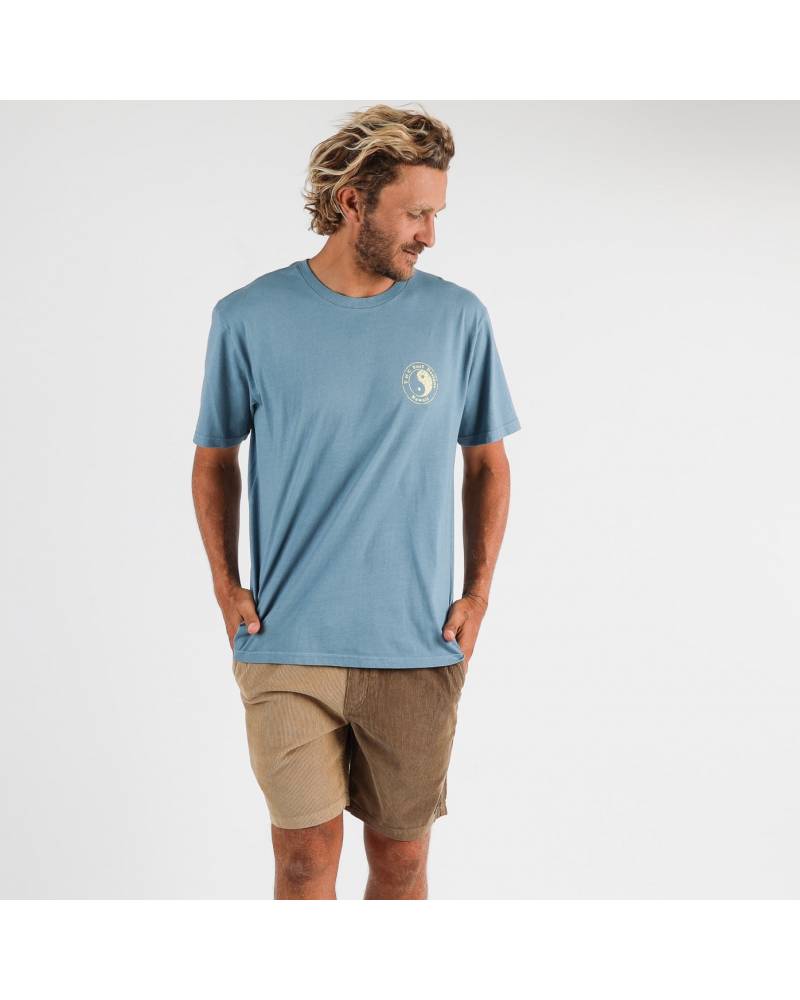 Monochrome Tee - Washed Ocean