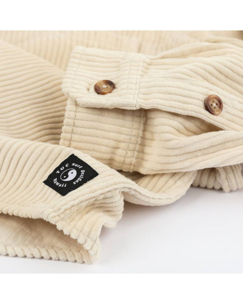 Motion LS Cord Shirt -  Stone