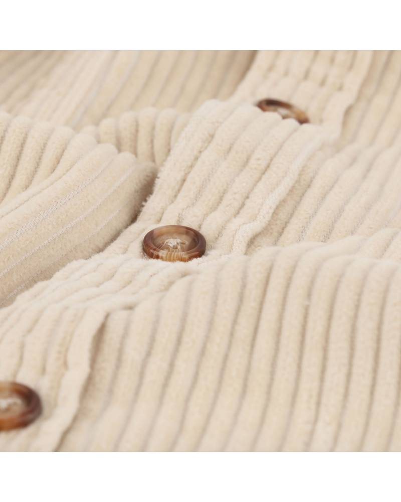 Motion LS Cord Shirt -  Stone