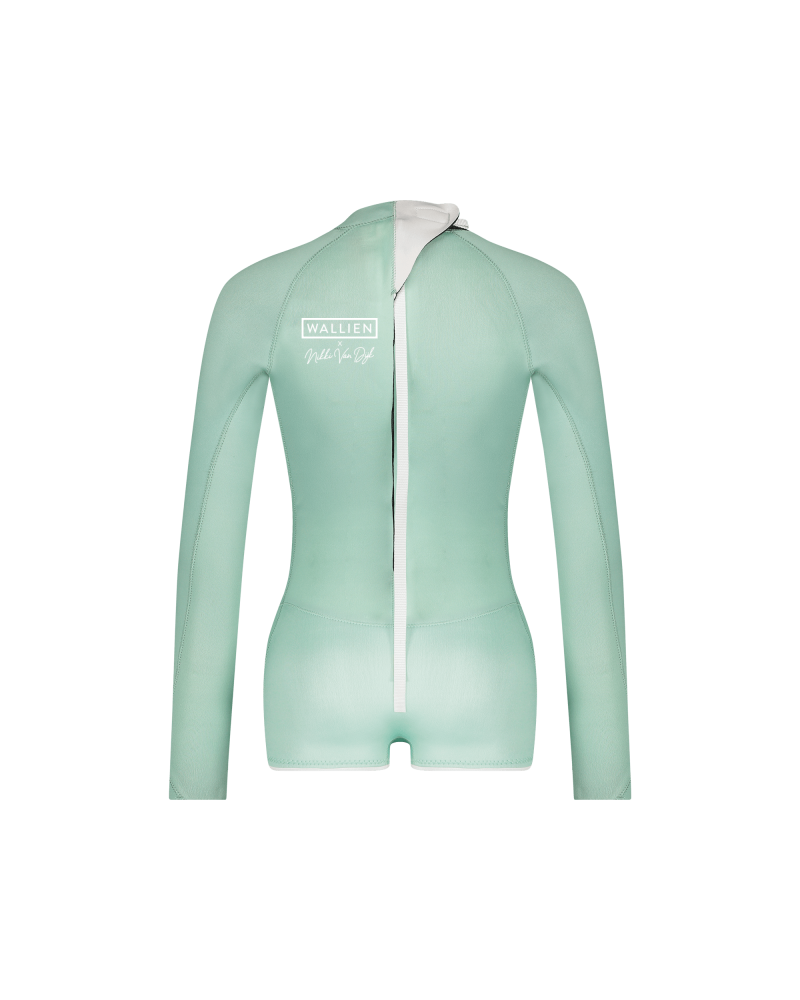 Nikki van Dijk Springsuit Boyleg - Aquamarine Gradient