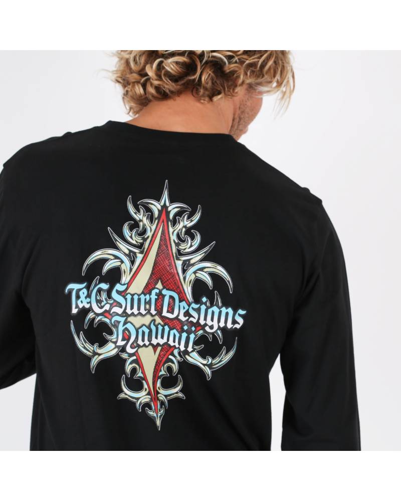Sonic LS Tee - Vintage Black
