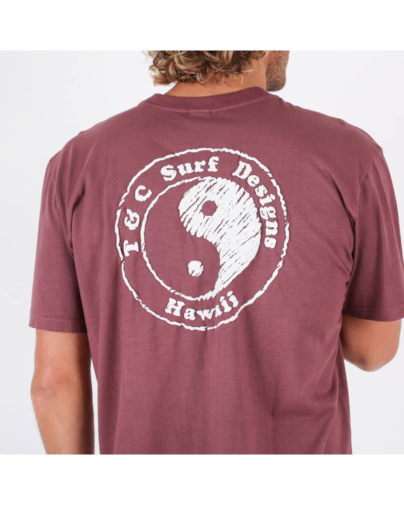 Monochrome Tee - Washed Rust