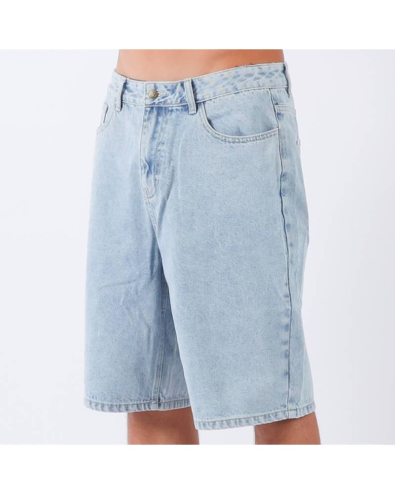 Full body view with shorts