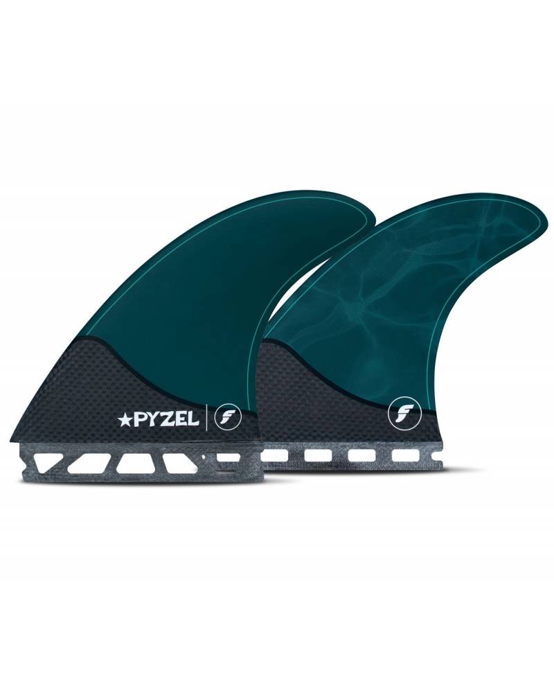 Pyzel 5 Fin Set Pacific Blue Large