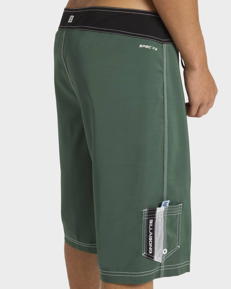 Mens Spec 73 Pro 22" Boardshorts - FOREST