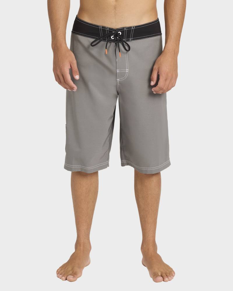 Front view of Boardshorts - PEWTER