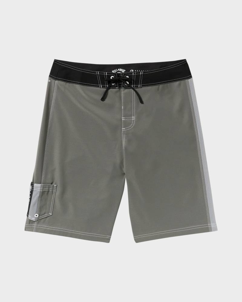 Front view of Boardshorts - PEWTER
