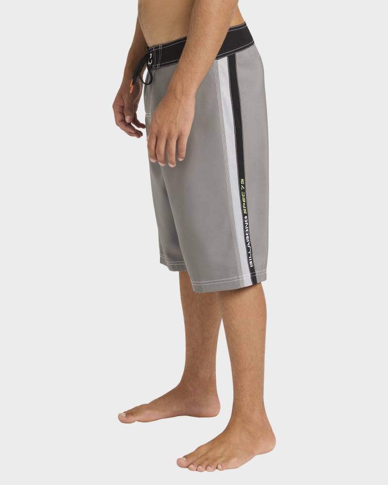 Side view of Boardshorts - PEWTER