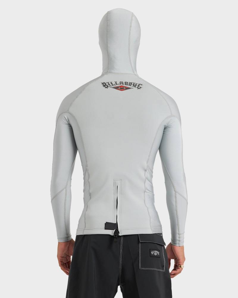 Mens Absolute Natural Poly Lite Hooded Wetsuit Jacket
