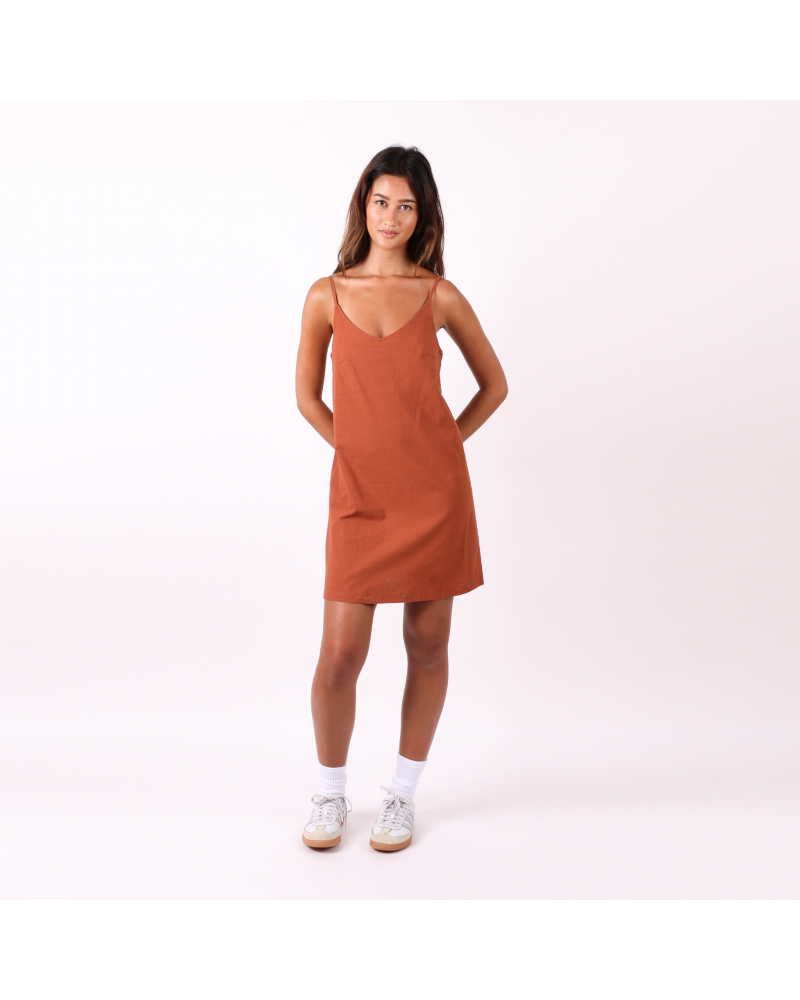 Essential Sun Dress - Rust