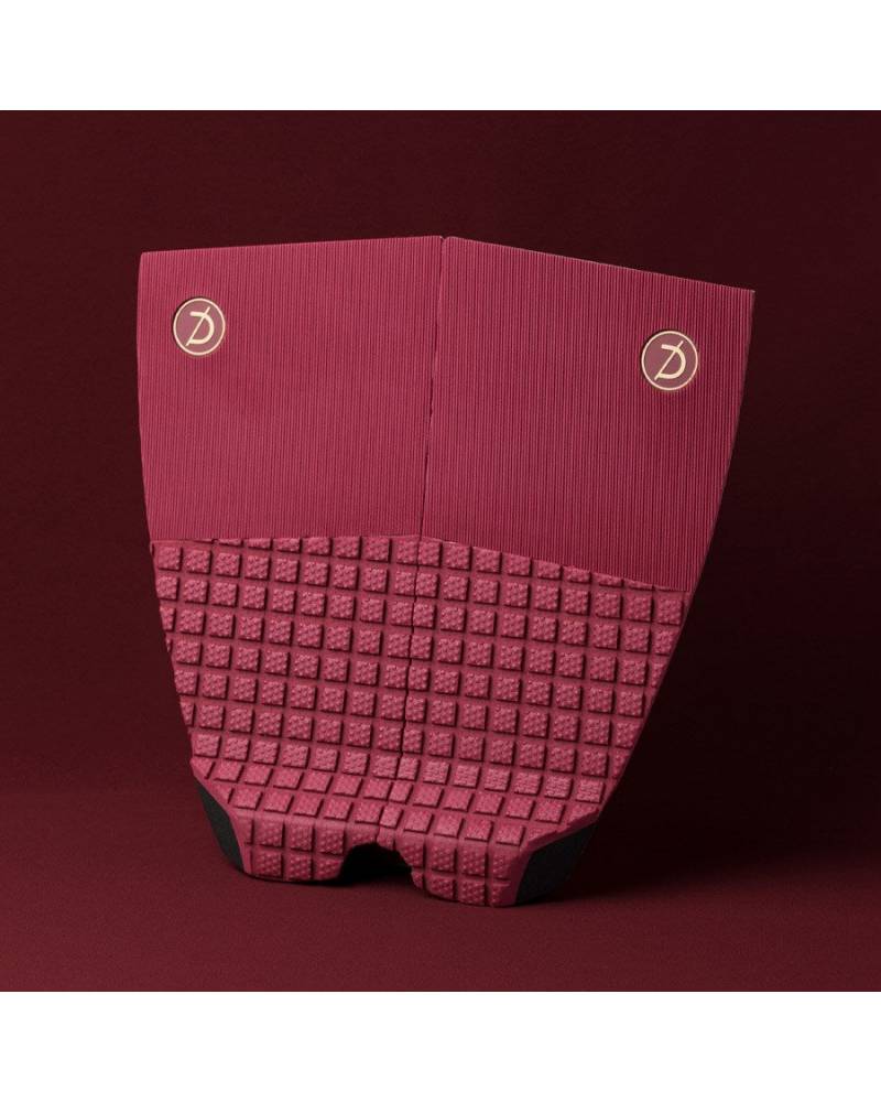 Bravosurf | DEFLOW TRACTION 2 PIECE PAD | Burgundy