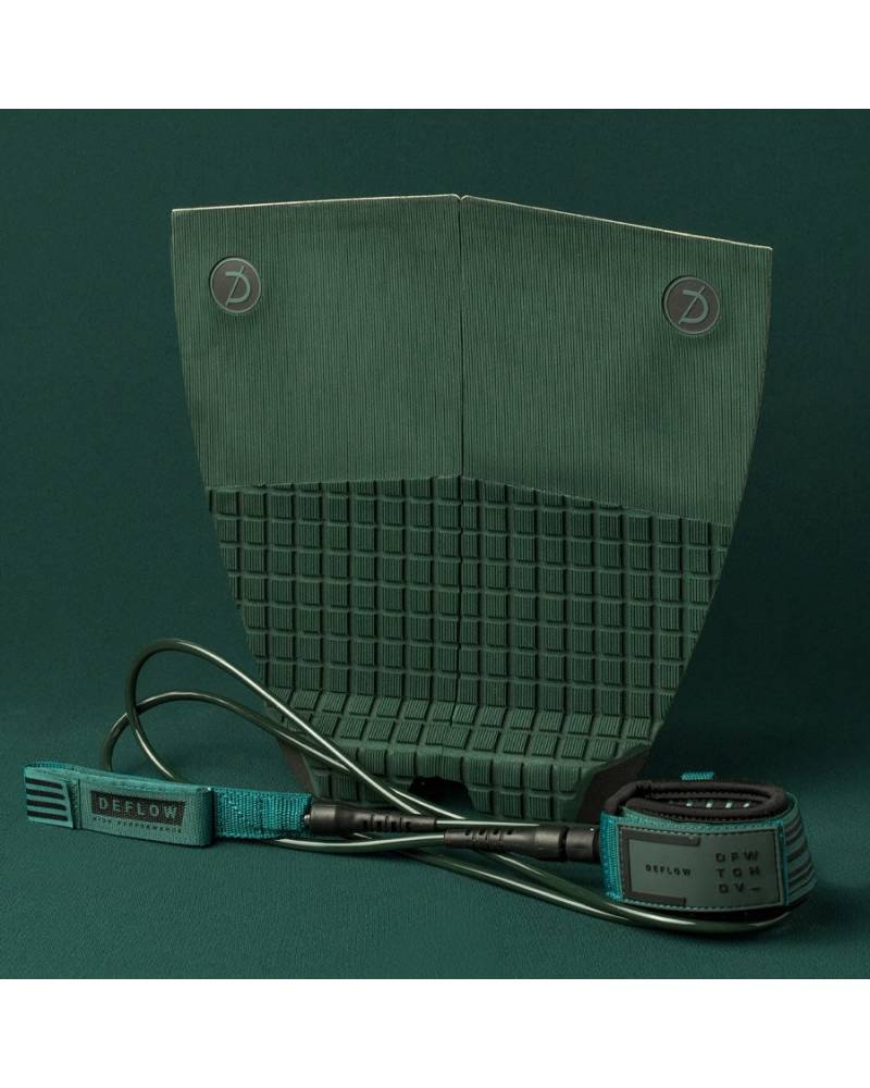 Bravosurf | DEFLOW TRACTION 2 PIECE PAD | Green