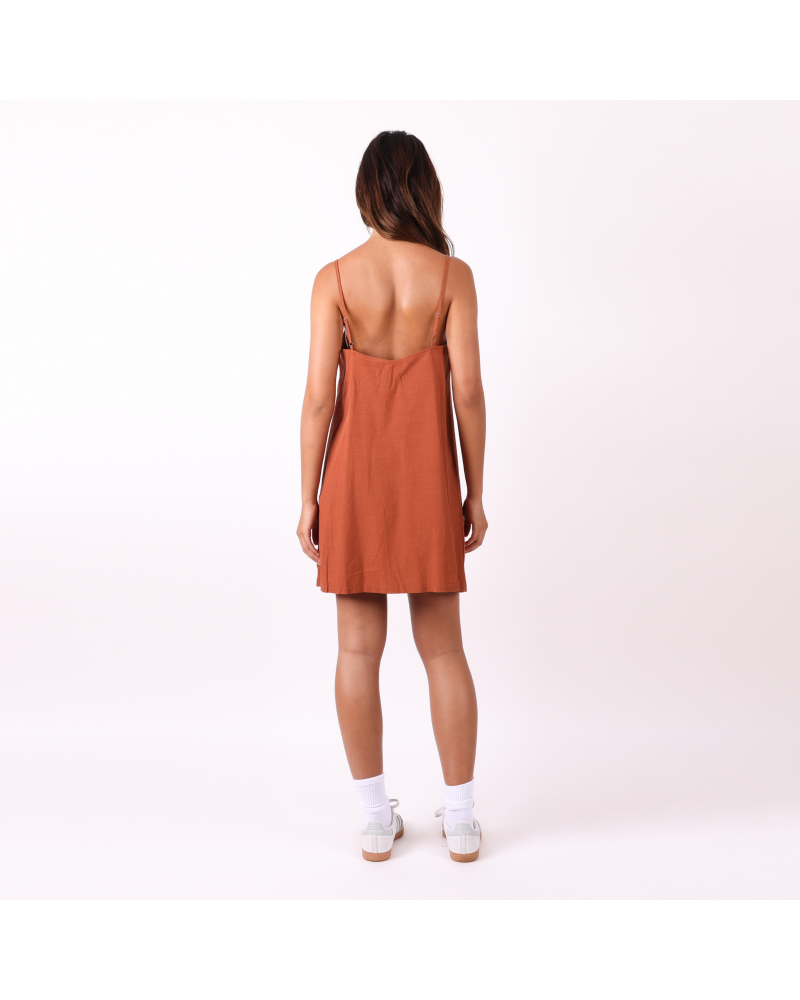 Essential Sun Dress - Rust