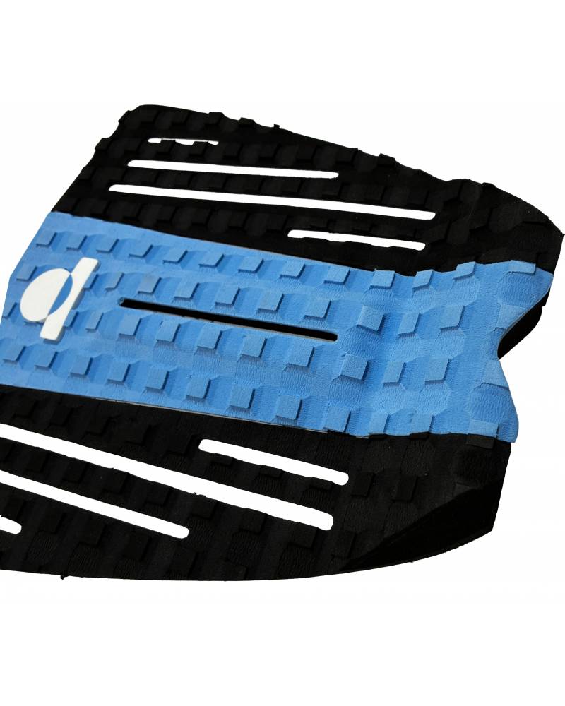 Summer vibes Session 3-Piece GROM SIZE surfboard deck grip traction tail pad - Blue