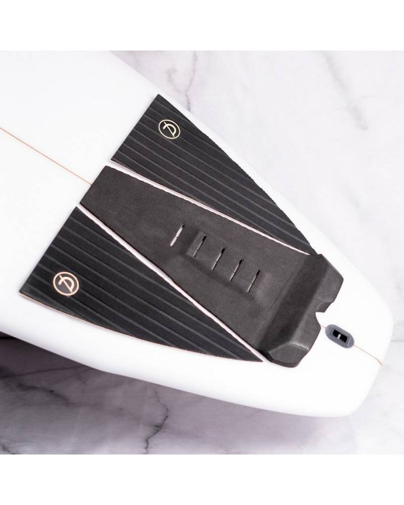 Bravosurf | DEFLOW TRACTION 3 PIECE PAD | Black