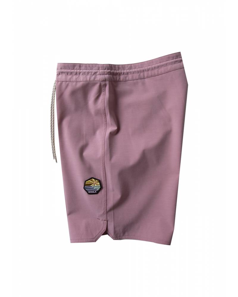 Solid Sets 18.5" Boardshort - Dusty Rose