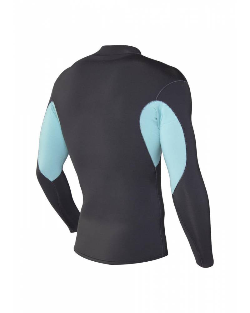 Solid Sets 2mm Front Zip Jacket - Phantom