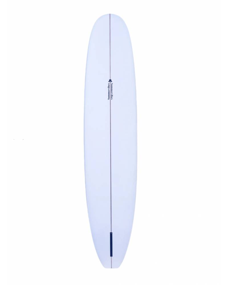Summer vibes Classic Longboard Noserider Single Fin Surfboard - 9'1 - Summer vibes