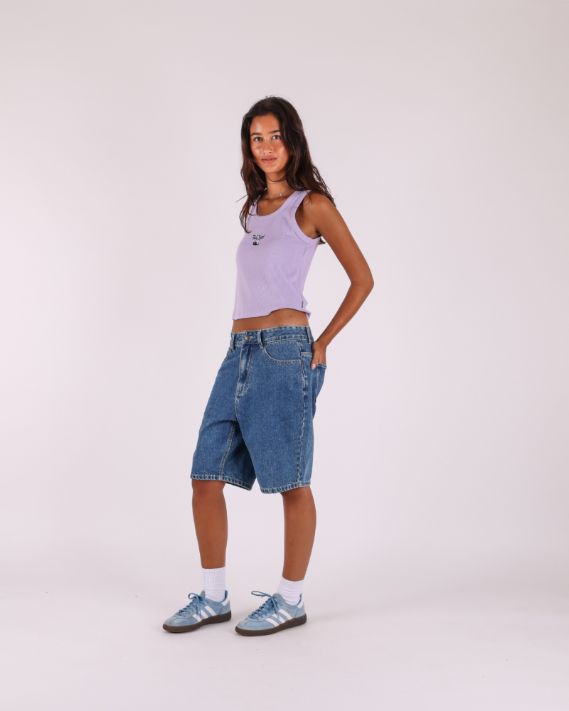 Lilac Yin Yang Singlet side