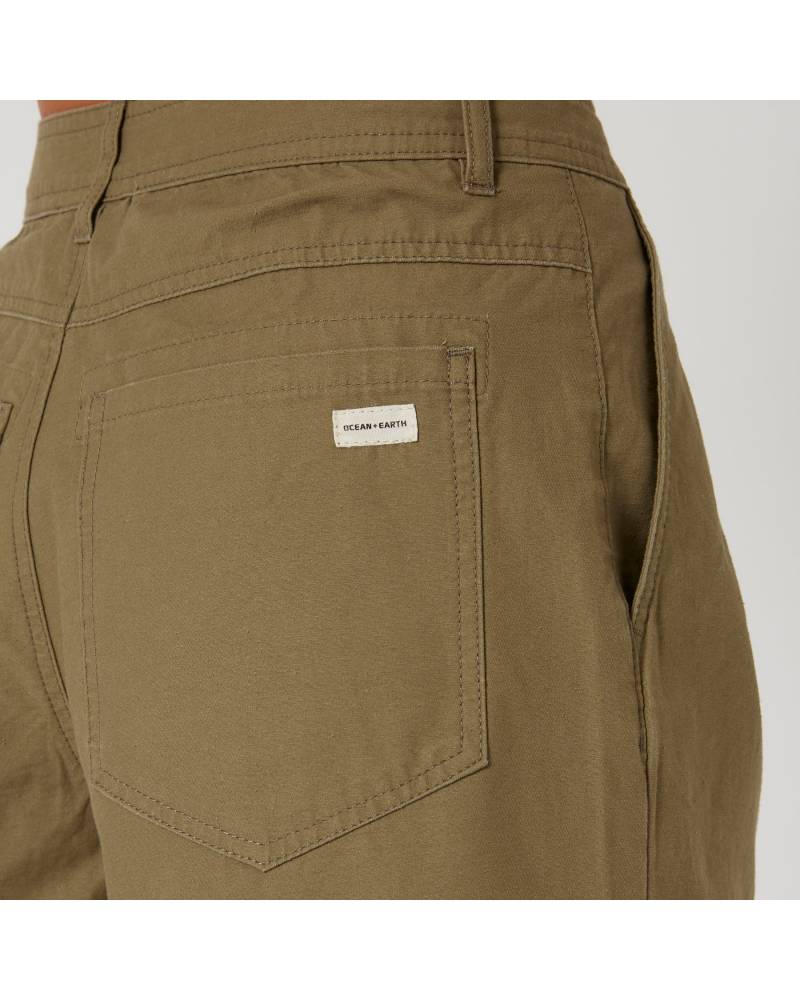 Olive color utility short
