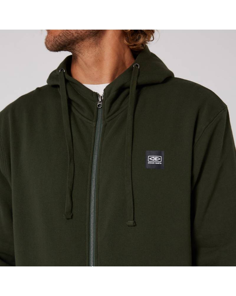 Corp Zip Hoodie Big Mens