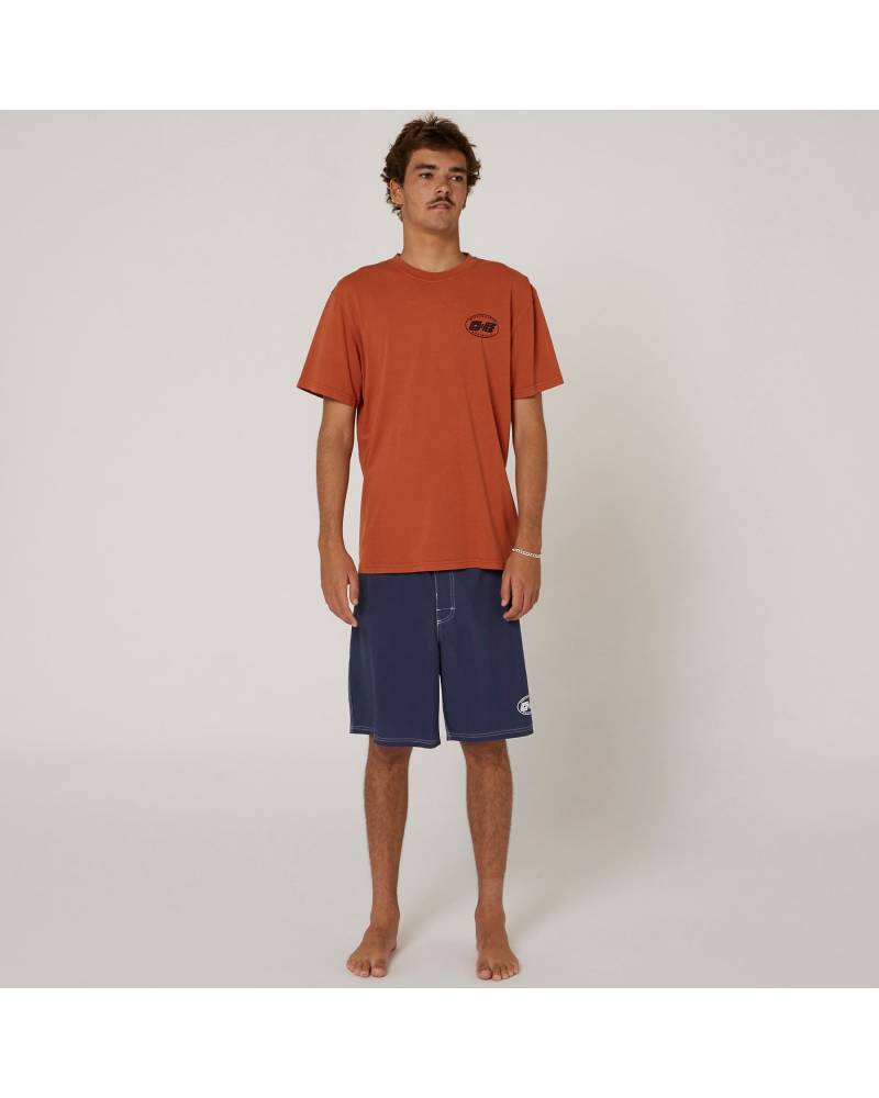 Washed Oval Heritage Tee Big Mens