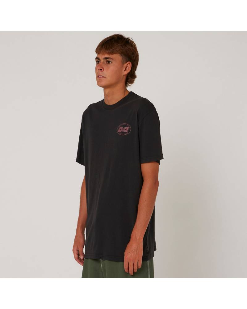 Washed Oval Heritage Tee Big Mens