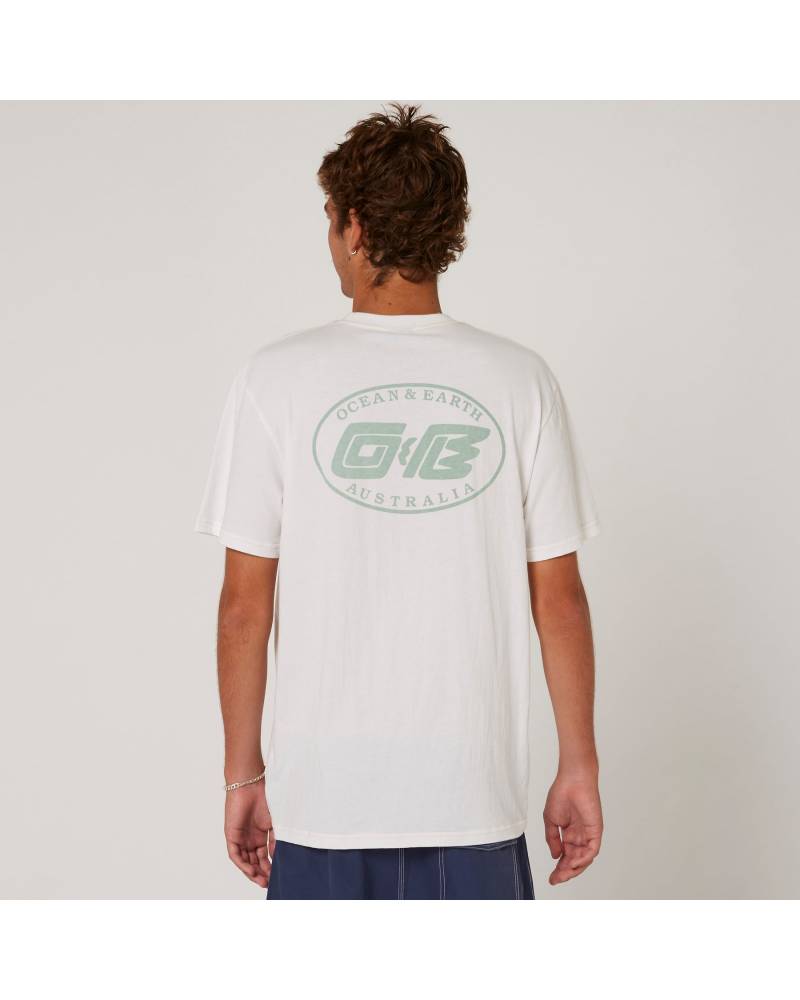 Washed Oval Heritage Tee Big Mens