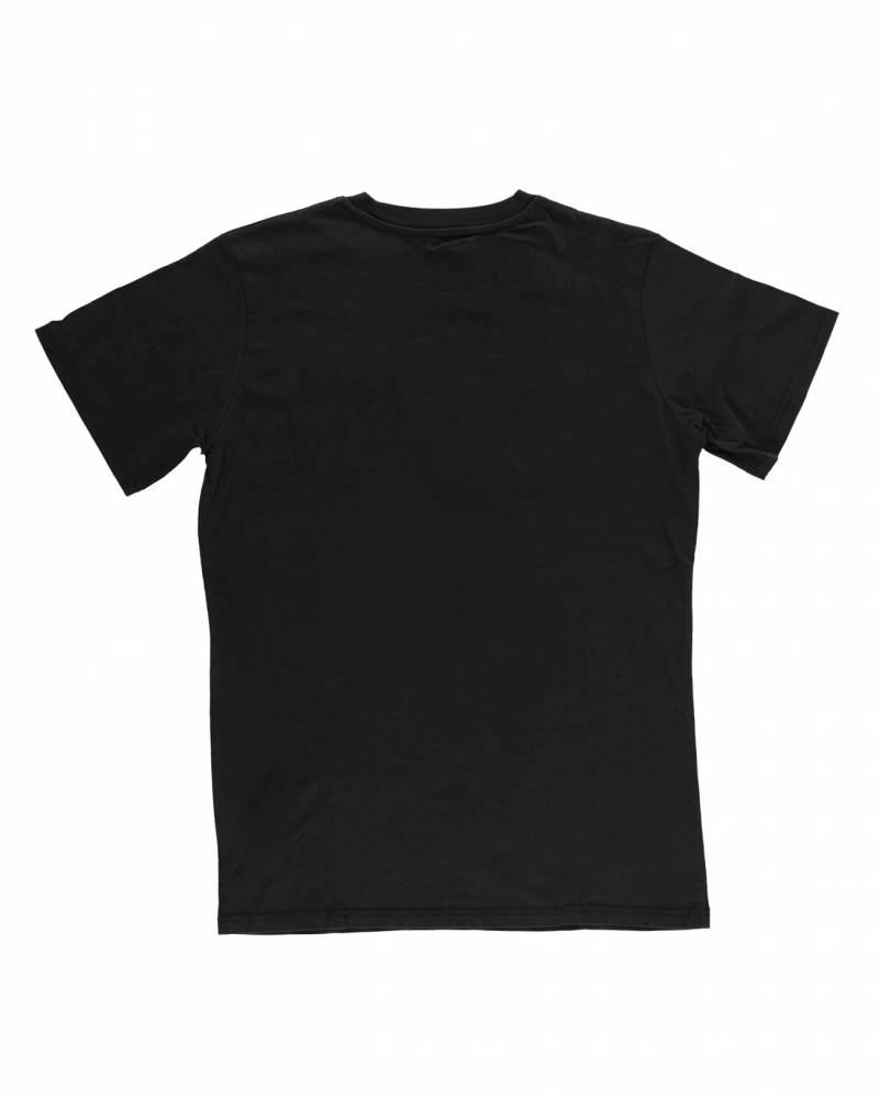 Logo 9-0 S/S Tee | Washed Black