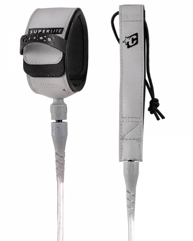 6FT SUPERLITE COMP LEASH 6MM - WHITE SPECKLE CEMENT all