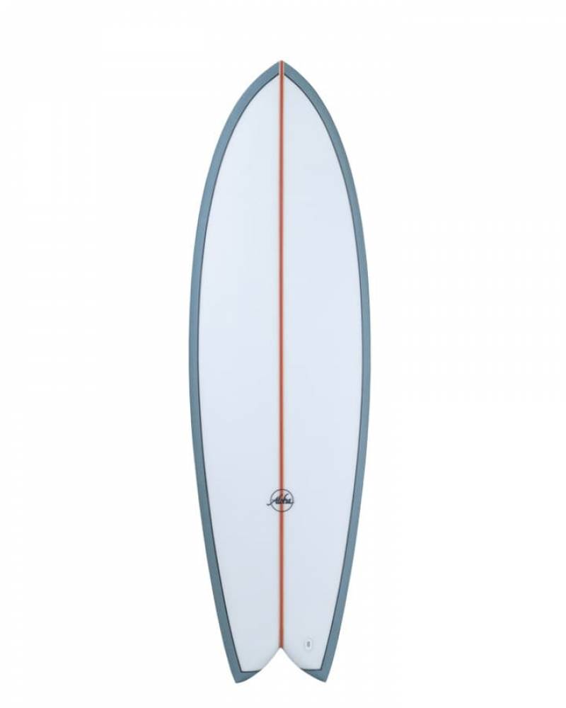 Keel Twin PU + PVCP - Blue (Aloha) - 5' 8" x 20 1/2" x 2 3/8" x 31.1L - Futures