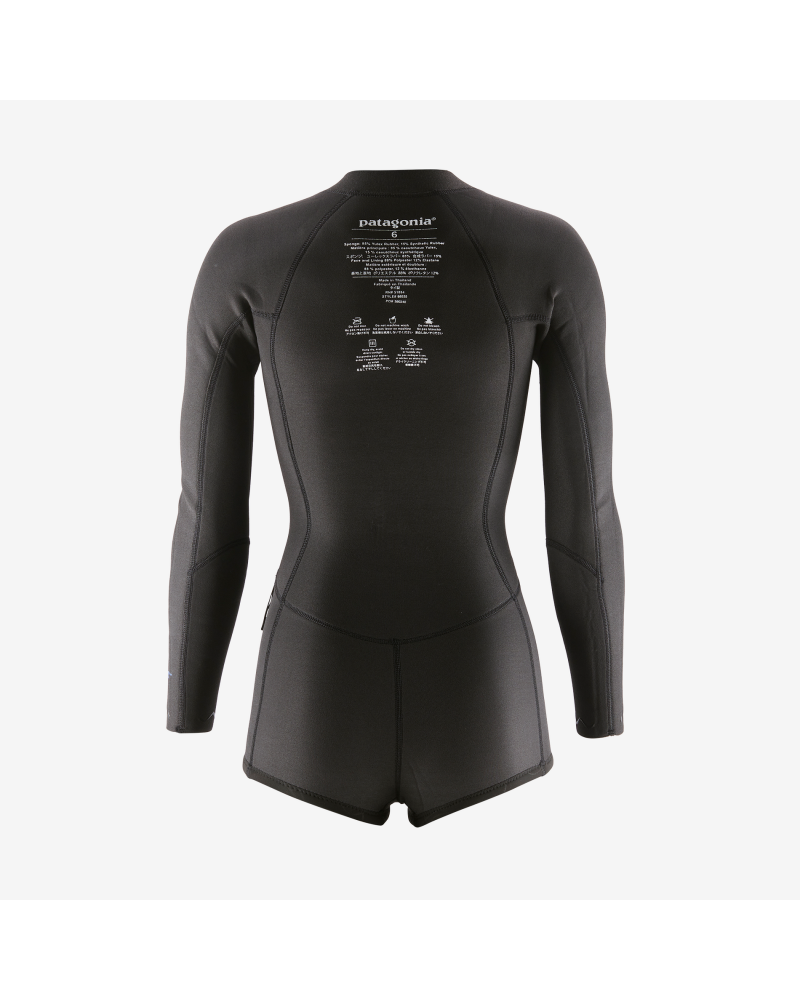 Back view of wetsuit