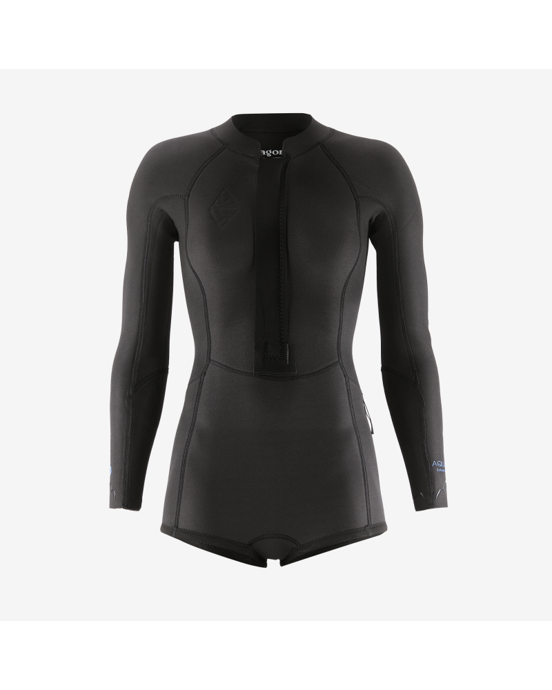 Inner view of wetsuit