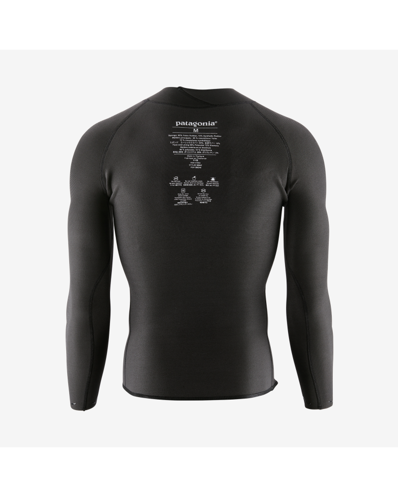 Back view of wetsuit top